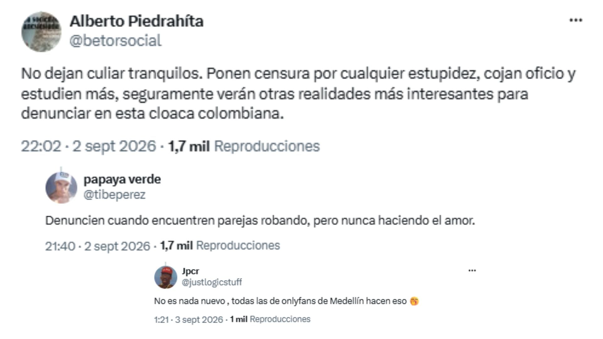 Reacciones a video polémico sobre pareja en Guatapé, Antioquia - crédito X