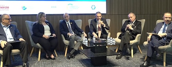 Directivos del sector empresarial regional analizaron los impactos de la congestión vial en la competitividad económica y las condiciones laborales en Centroamérica (Cortesía: @CCIYAP).