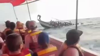 Una lancha turística se volcó entre Playa Blanca y El Rodadero, en Santa Marta: autoridades investigan posible sobrecupo