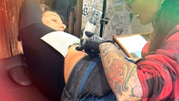 La foto de Malena Galmarini