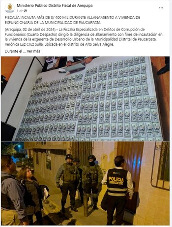 La entidad anunció la información