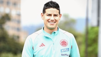 James Rodríguez divulgó un video
