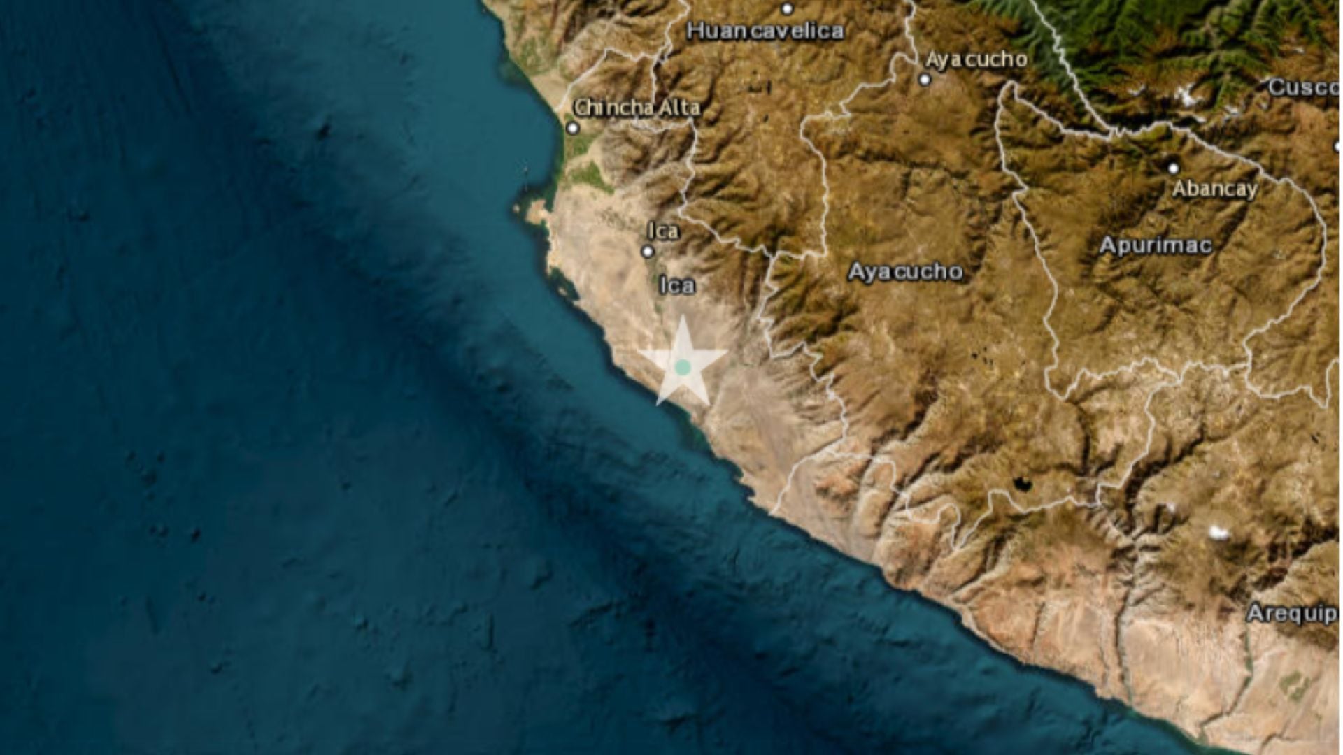Sismo de magnitud 4,4 sacude la región de Ica en el sur de Perú - IGP