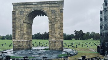El arco grecorromano, parte de