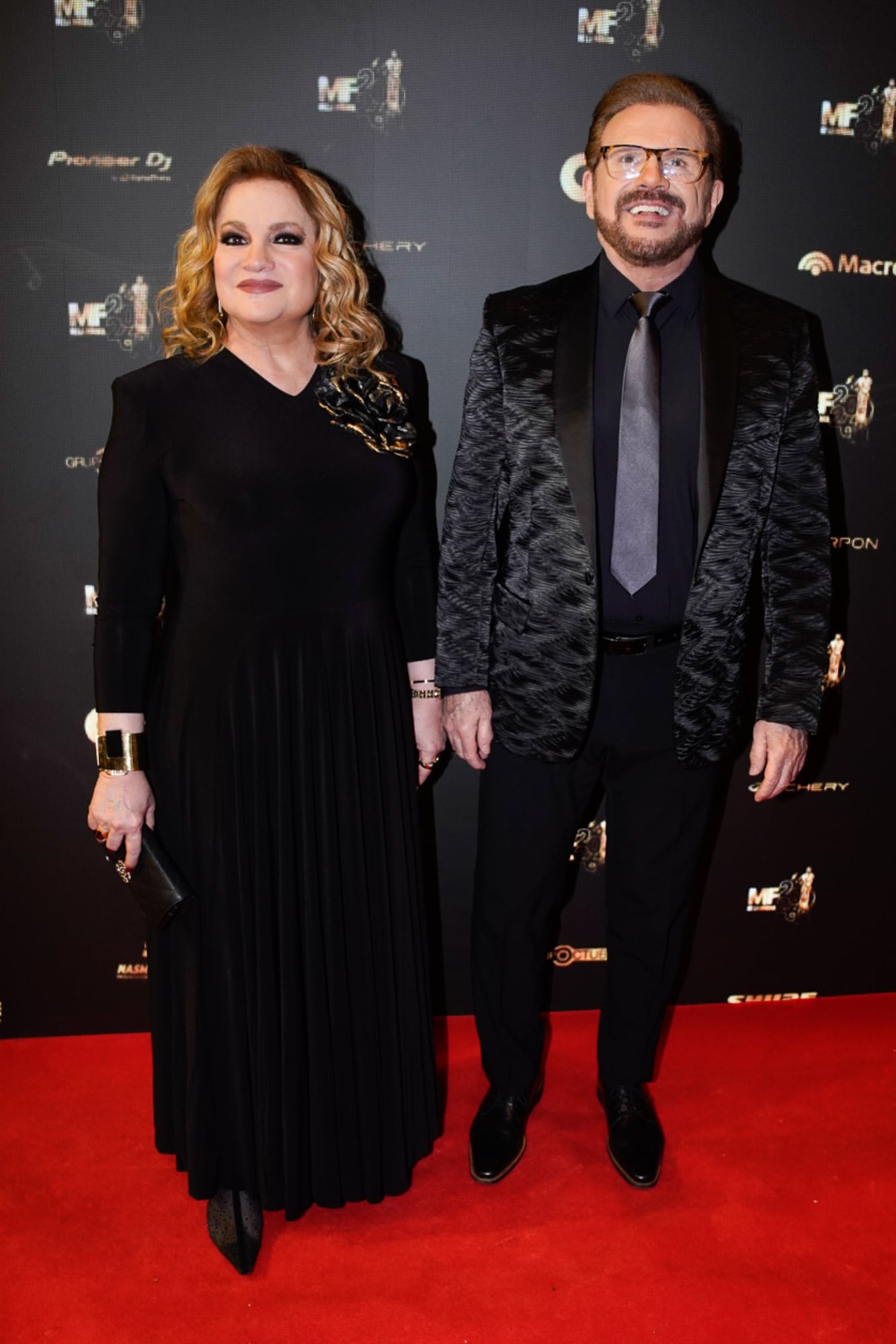 El dúo de hermanos Pimpinela fue reconocido con un Martín Fierro de Platino de la Música (RS Fotos)