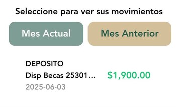 se realiza el último depósito