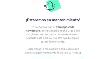 Nequi anunció que estará fuera