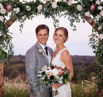 Gerhardt y Arielle se casaron