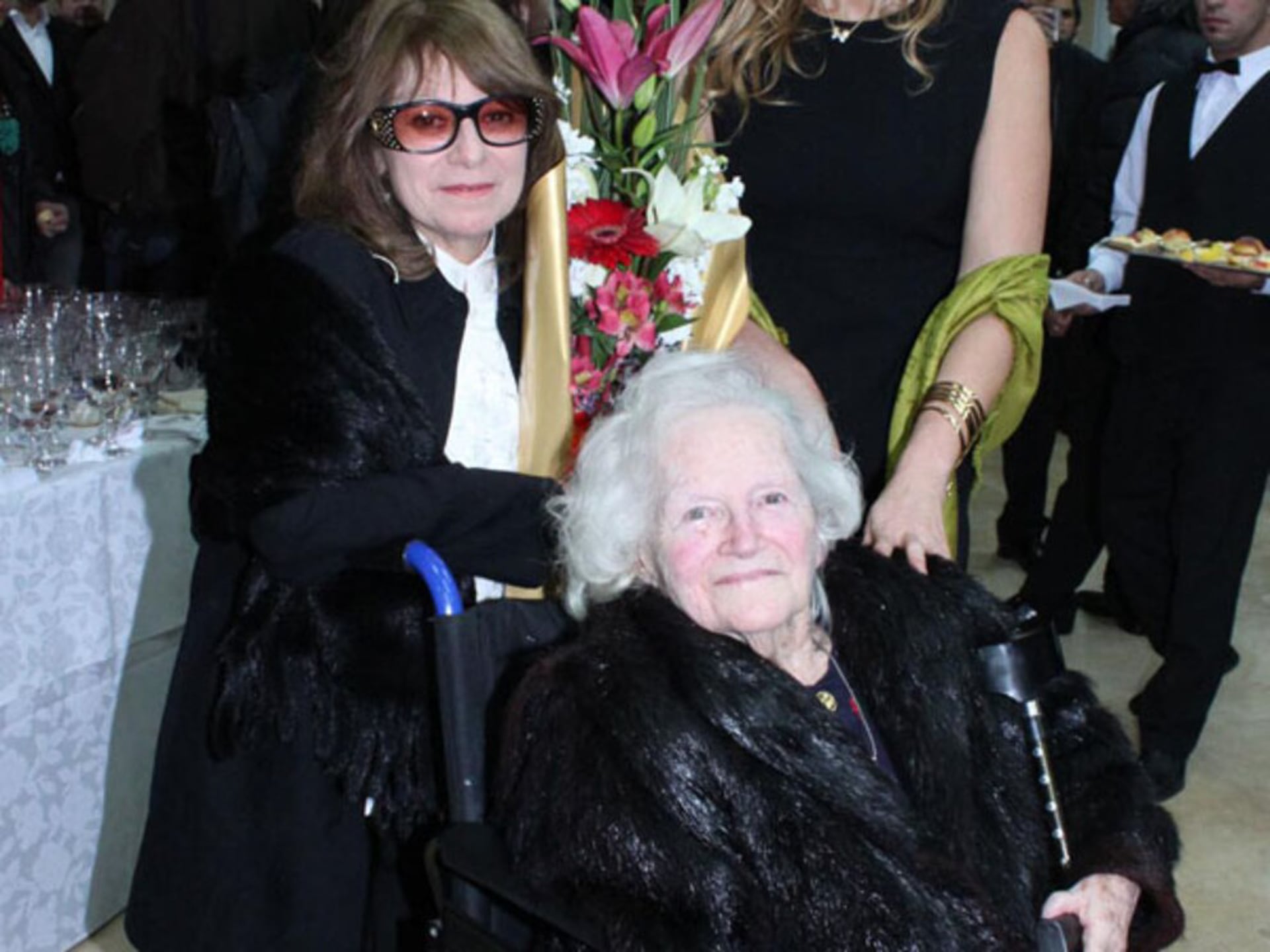 Mirta Guinzburg y su madre, Eugenia Bartfeld, tía y abuela de Malena Guinzburg