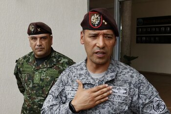 El general (r) Pedro Sánchez