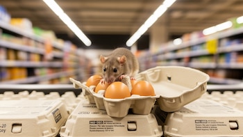 Clausuran tienda en Atlántico tras encontrar heces de roedores y palomas en los alimentos comercializados