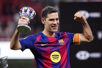 Las leyendas del Barcelona se