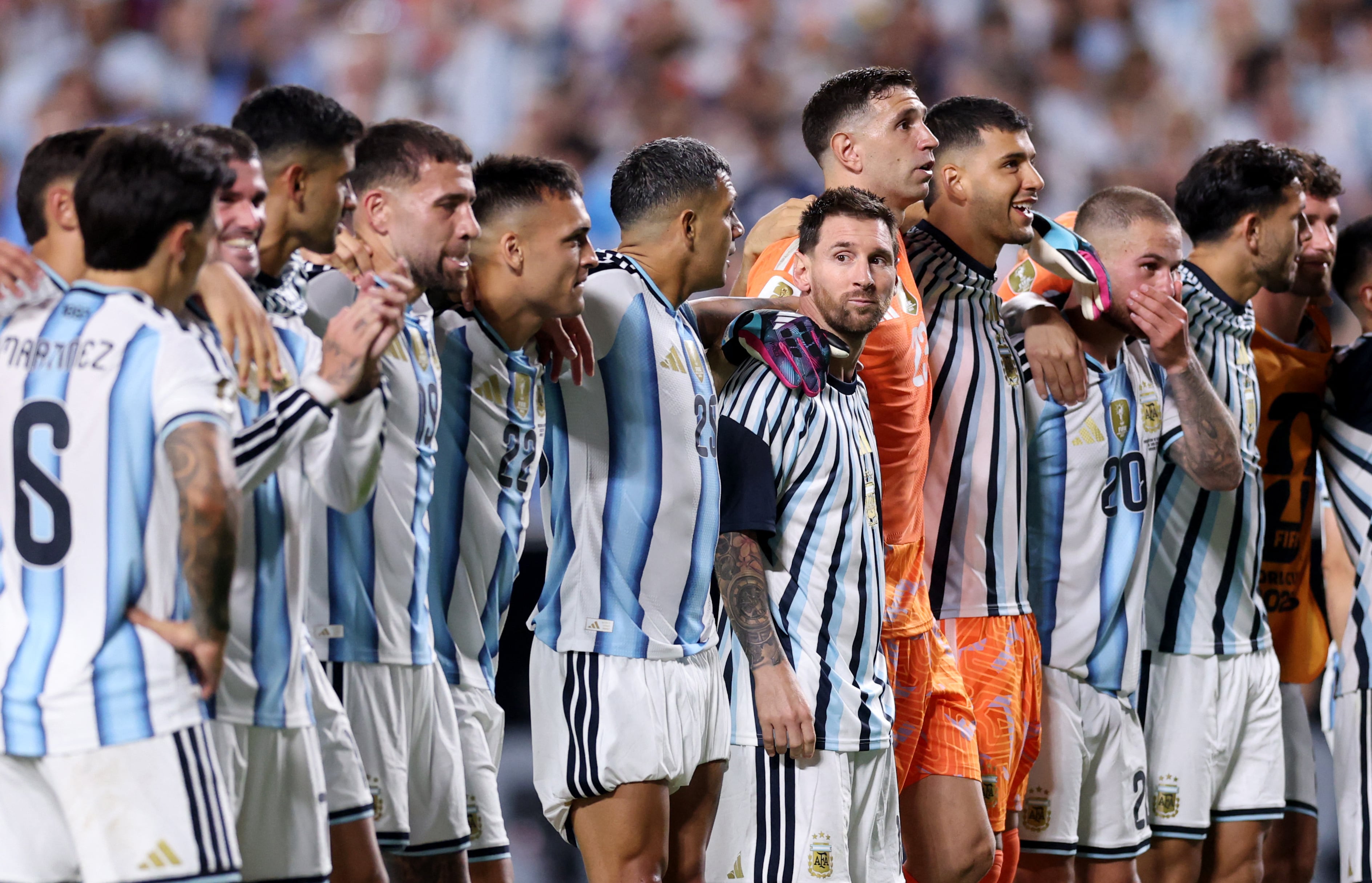 Argentina se medirá con Austria en busca de clasificarse a los 16avos. de final del Mundial 2026 (Photo by MICHAEL STEELE / GETTY IMAGES NORTH AMERICA / Getty Images via AFP)