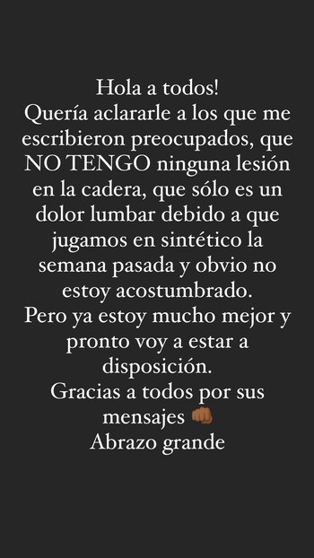El mensaje de Wanchope Ábila