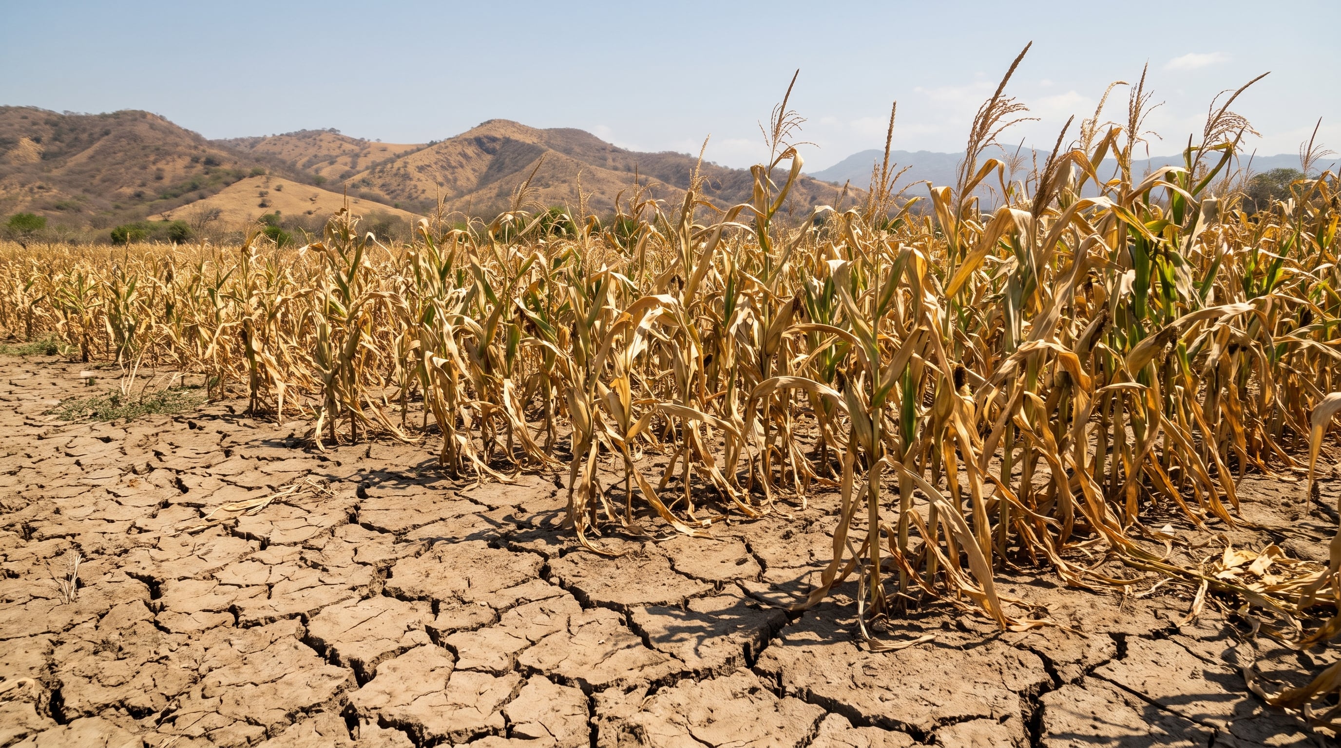 Los pequeños agricultores de subsistencia perdieron sus cosechas de granos básicos durante el ciclo de primera. (Imagen Ilustrativa Infobae)
