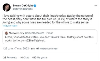 Steven DeKnight criticó duramente las