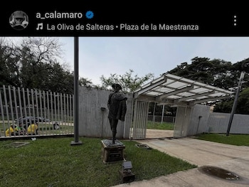 El famoso acompañó su mensaje