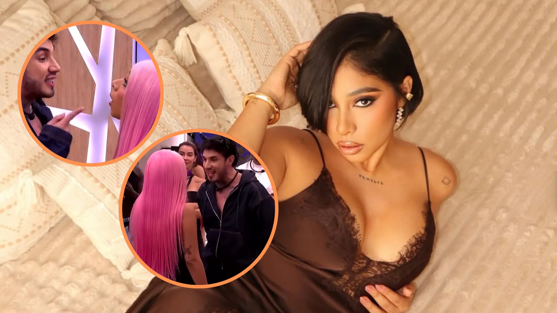 Así fue la entrada de Karola a ‘La casa de los famosos’: protagonizó encontronazo con Valentino