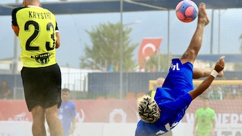 Duro estreno para el fútbol playa salvadoreño con dos derrotas en la World Winners Cup 2026