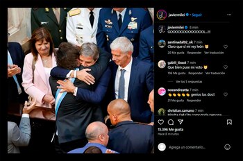 Javier Milei festejó la inflación