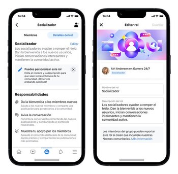 Insignia de Socializador en grupos