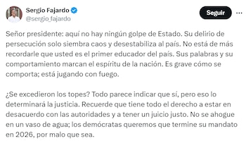 Sergio Fajardo arremetió contra Gustavo