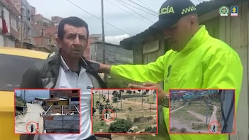En video quedó cómo un señalado de feminicidio transportó el cadáver de la mujer embarazada en un carro de supermercado y lo abandonó en un parque en Bogotá