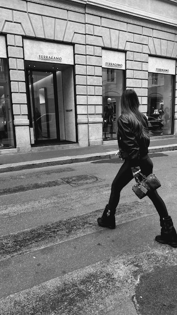 Calzas de cuero, botas, campera