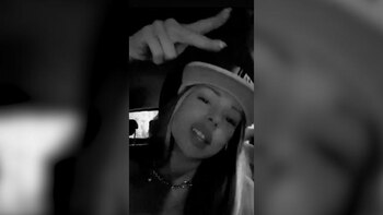 La actriz cantó desde su