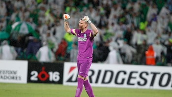 Franco Armani es el segundo arquero con menos goles recibidos en la historia de Atlético Nacional: este es el primero