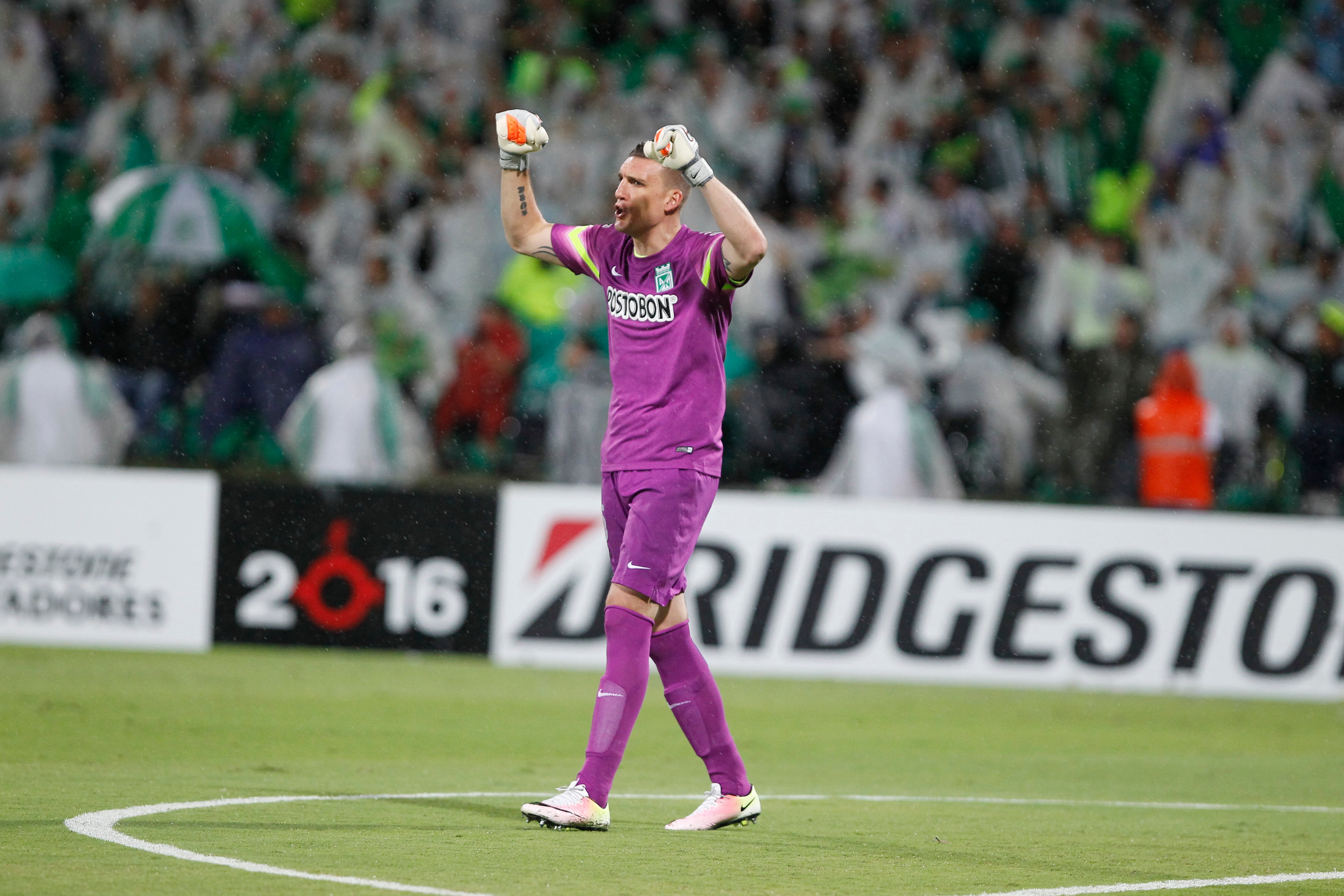 Franco Armani jugó entre 2010 y 2017 con Atlético Nacional - crédito Colprensa