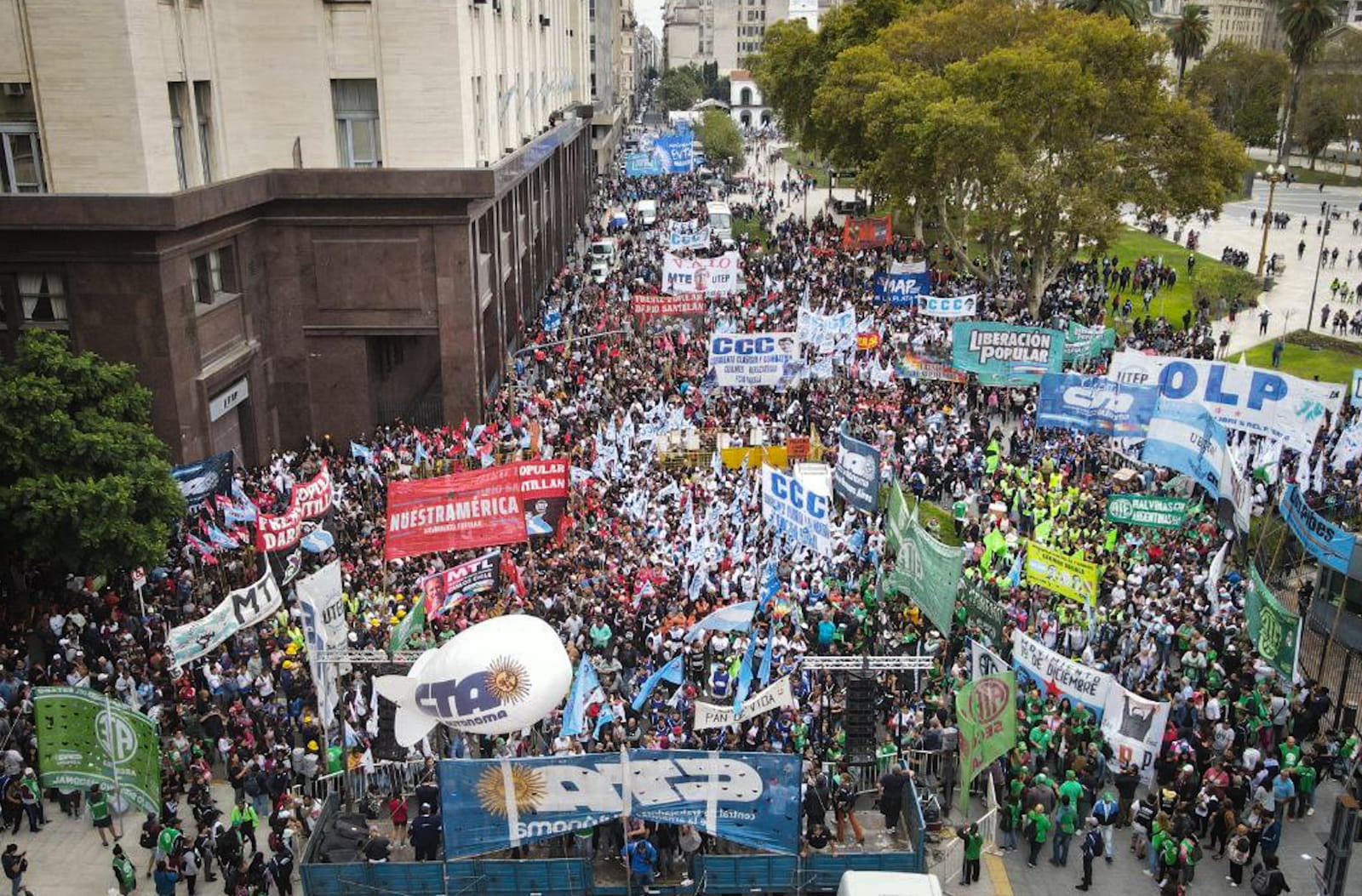 Los movimientos sociales organizan su nueva manifestación contra el Gobierno