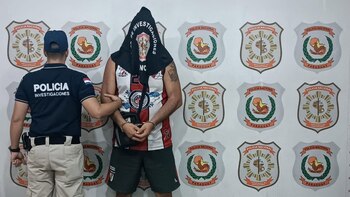 Arias tras ser detenido