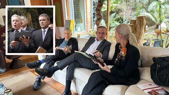 A qué se reunieron Uribe,