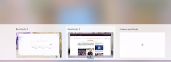 Windows 11 te da la opción de crear varios escritorios virtuales.