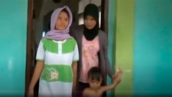 Jannah Rangkuti y el rencuentro con su familia, luego de estar perdida por 7 años tras el tsunami del 2004.