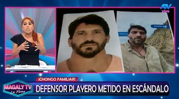 A foto foi chocante: Rafael Grisolle retirou o filho da escola por causa de uma disputa de propriedade. Captação: Magaly TV La Firme.