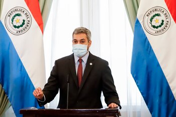 El presidente de Paraguay, Mario