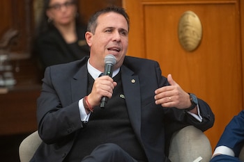 acto de Declaración de Interés para la Comunicación Social del libro "Claves para el Desarrollo de América Latina y El Caribe. Acción colectiva, capacidades e integración para el crecimiento" , de Christian Asinelli.
