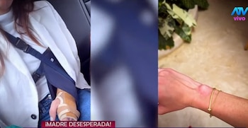 Carolina Bezerra denuncia violencia física y psicológica de su exesposo y exige protección para sus hijos. Captura: Magaly TV La Firme.