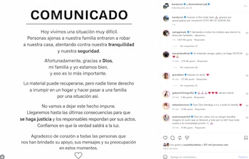 Karely Ruiz reaparece tras robo violento a su casa. (Captura de pantalla)