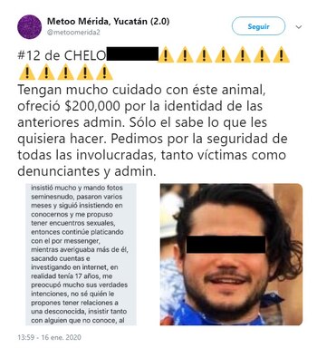 Este sujeto fue exhibido como