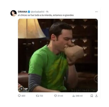 El anuncio del embarazo de