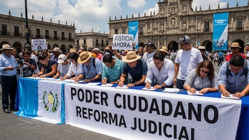 La asociación Poder Ciudadano inicia el 4 de julio la recolección de firmas para una reforma judicial en Guatemala