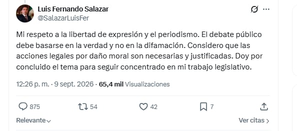 (X/ Luis Fernando Salazar)