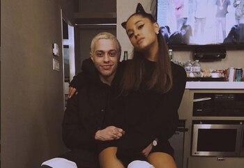Ariana Grande y Pete Davidson