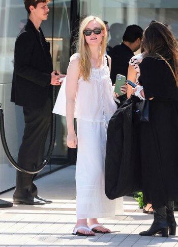 Día de compras. Elle Fanning