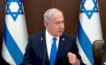 16/02/2025 El primer ministro israelí,