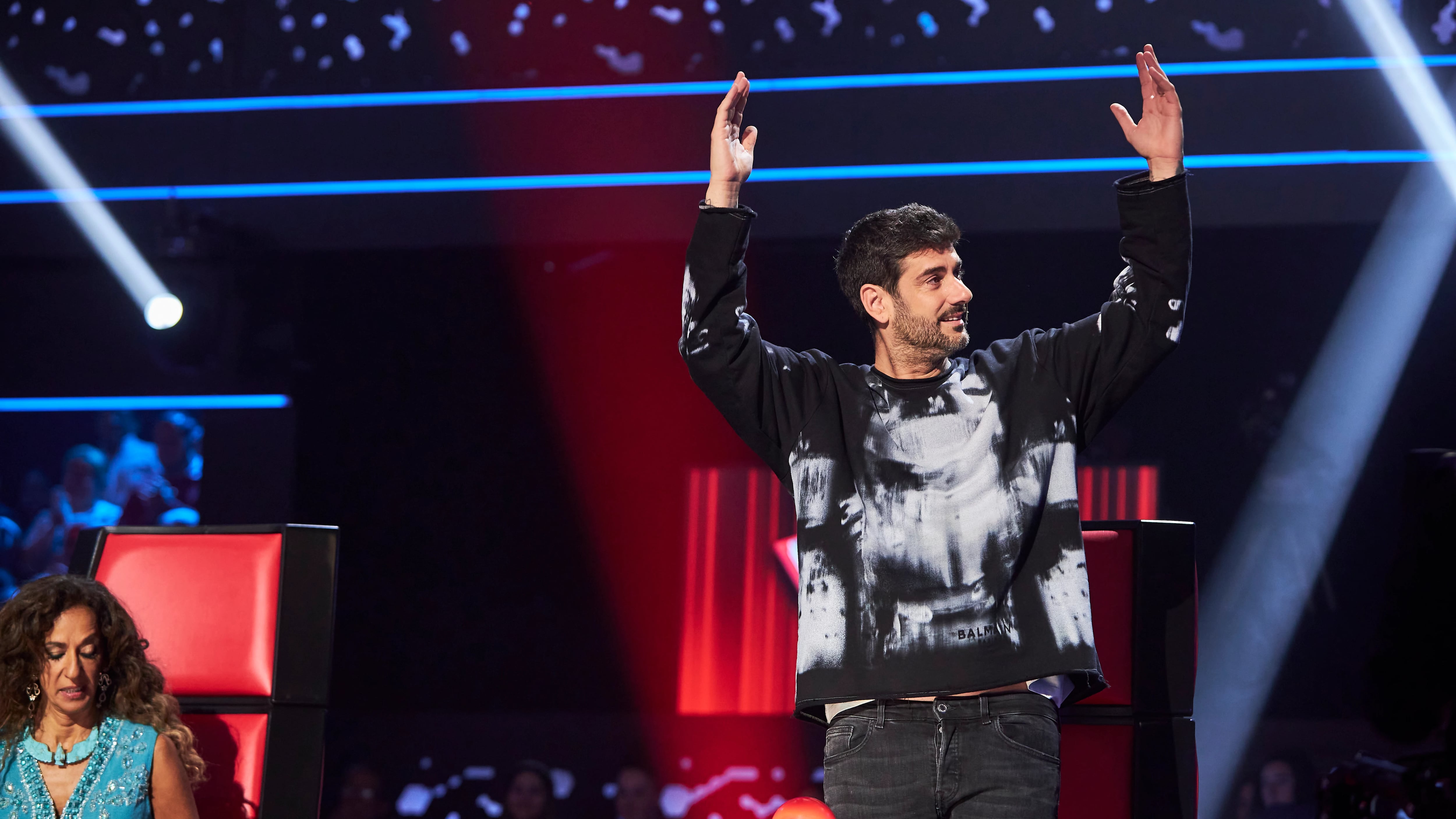 Melendi en 'La Voz' (ATRESMEDIA).