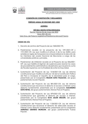 Comisión de Constitución